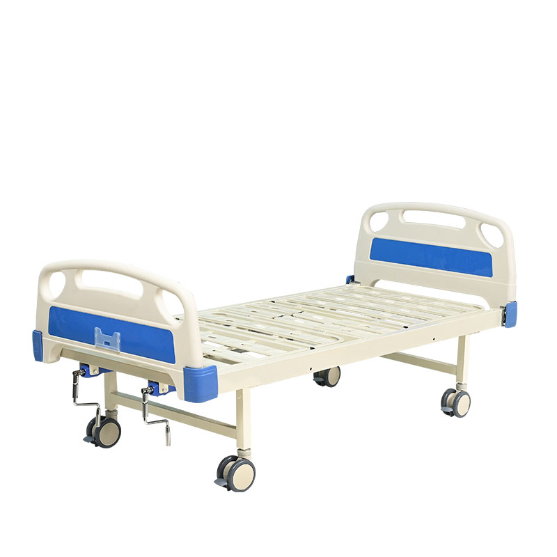 Duas manivelas de cama de hospital