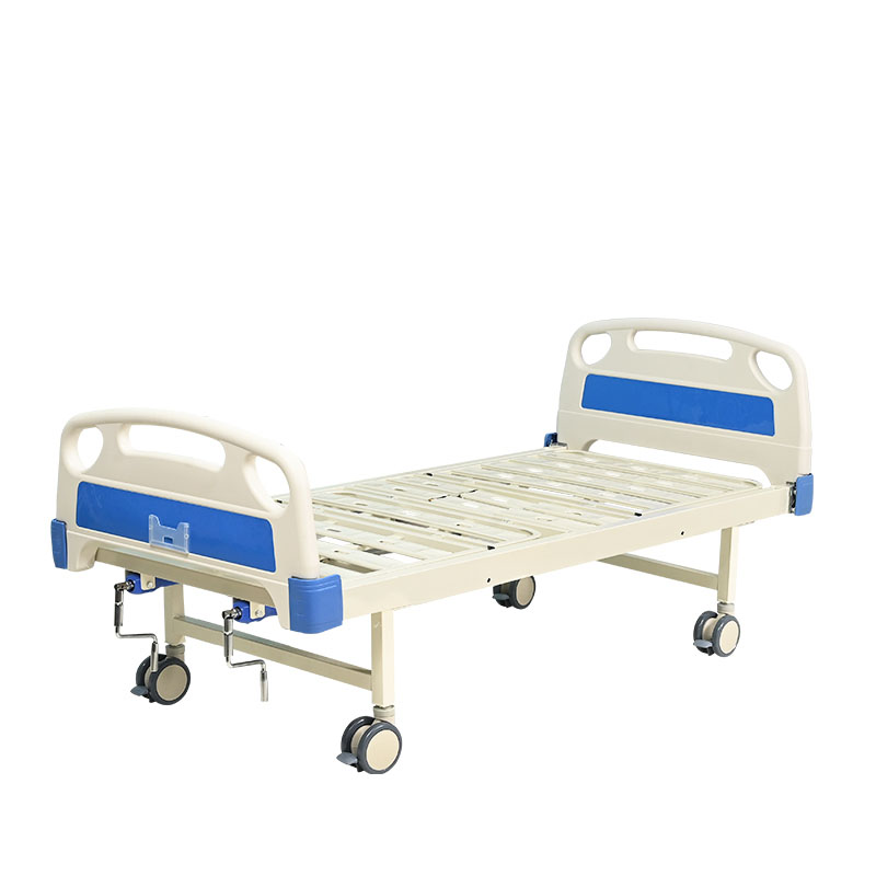Cama de hospital de dos manivelas
