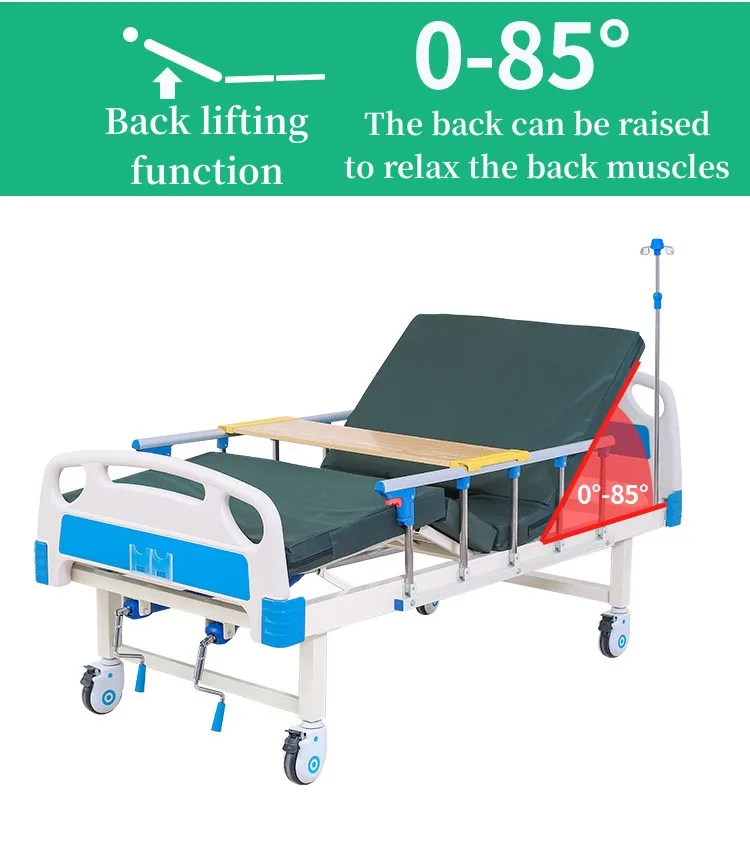 Single Crank Hospital Bed -  - 4