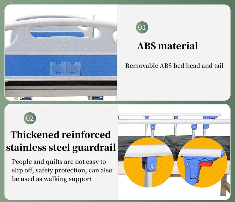 Two Crank Hospital Bed -  - 5
