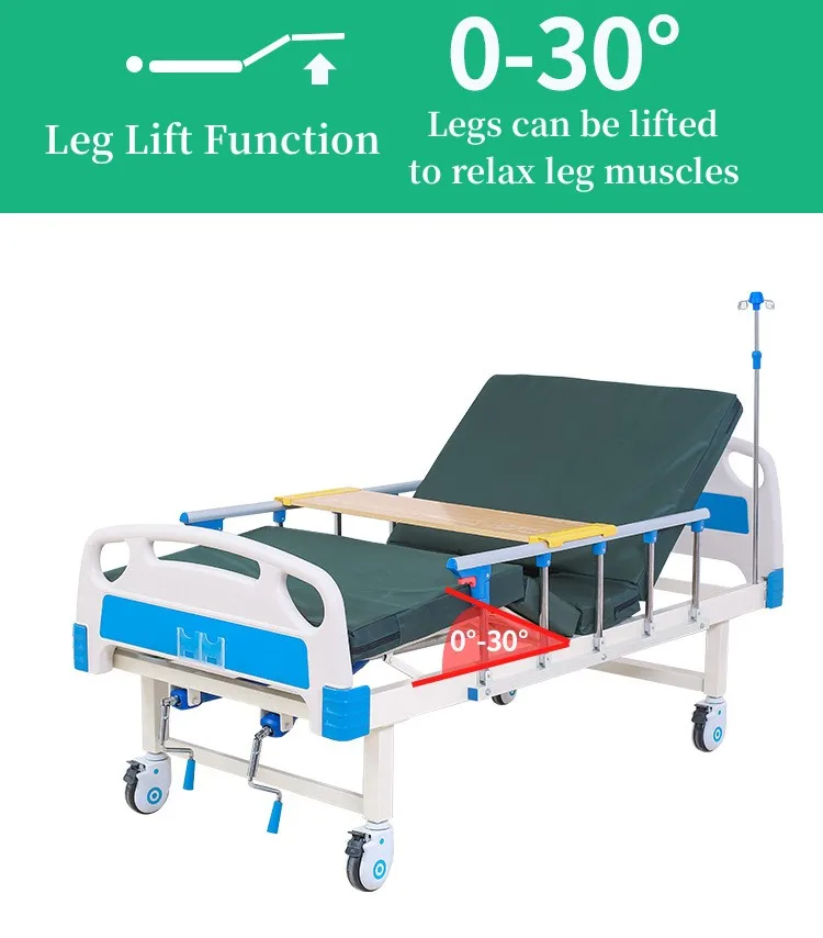 Single Crank Hospital Bed -  - 3